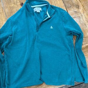 Original Penguin Blue Zip Up Sweater